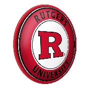 Rutgers Scarlet Knights: Modern Disc Wall Sign, FNB-NCRTGR-230-01A