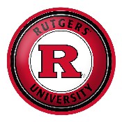 Rutgers Scarlet Knights: Modern Disc Wall Sign, FNB-NCRTGR-230-01A