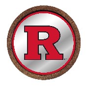 Rutgers Scarlet Knights: Mirrored Barrel Top Mirrored Wall Sign, NCRTGR-245-01