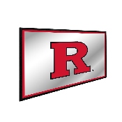 Rutgers Scarlet Knights: Framed Mirrored Wall Sign, NCRTGR-265-01