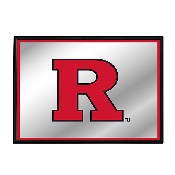 Rutgers Scarlet Knights: Framed Mirrored Wall Sign, NCRTGR-265-01