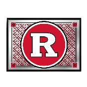 Rutgers Scarlet Knights: Team Spirit - Framed Mirrored Wall Sign, FNB-NCRTGR-265-02A