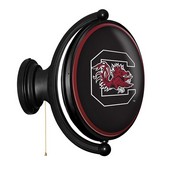 South Carolina Gamecocks: Original Oval Rotating Lighted Wall Sign, FNB-NCSCGC-125-01A