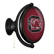 South Carolina Gamecocks: Original Oval Rotating Lighted Wall Sign, FNB-NCSCGC-125-01A