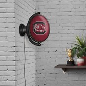 South Carolina Gamecocks: Original Oval Rotating Lighted Wall Sign, FNB-NCSCGC-125-01A