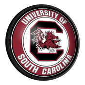 South Carolina Gamecocks: Round Slimline Lighted Wall Sign, NCSCGC-130-01