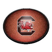 South Carolina Gamecocks: Pigskin - Oval Slimline Lighted Wall Sign, NCSCGC-140-21