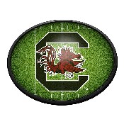 South Carolina Gamecocks: On the 50 - Oval Slimline Lighted Wall Sign, NCSCGC-140-22