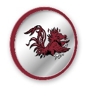 South Carolina Gamecocks: Mascot - Modern Disc Mirrored Wall Sign, FNB-NCSCGC-235-02A