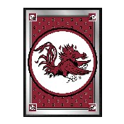 South Carolina Gamecocks: Team Spirit, Mascot - Framed Mirrored Wall Sign, NCSCGC-275-02