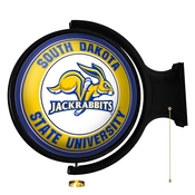 South Dakota State Jackrabbits: Original Round Rotating Lighted Wall Sign, NCSDSU-115-01