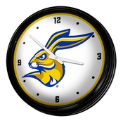 South Dakota State Jackrabbits: Jack - Retro Lighted Wall Clock, NCSDSU-550-02