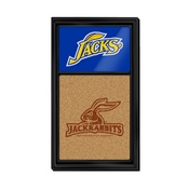 South Dakota State Jackrabbits: Jacks - Dual Logo Cork Note Board, NCSDSU-640-04