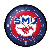 SMU Mustangs: Modern Disc Wall Clock, NCSMUM-510-01