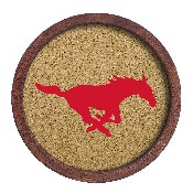 SMU Mustangs: Barrel Top Cork Note Board, FNB-NCSMUM-632-01A