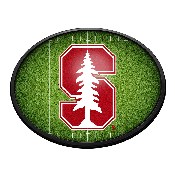 Stanford Cardinals: On the 50 - Oval Slimline Lighted Wall Sign, NCSTAN-140-22