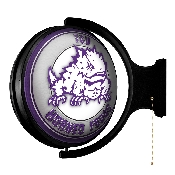 TCU Horned Frogs: Mascot - Original Round Rotating Lighted Wall Sign, NCTCUH-115-02