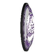 TCU Horned Frogs: Mascot - Round Slimline Lighted Wall Sign, NCTCUH-130-02