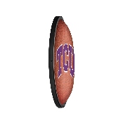 TCU Horned Frogs: Pigskin - Oval Slimline Lighted Wall Sign, NCTCUH-140-21