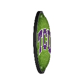TCU Horned Frogs: On the 50 - Oval Slimline Lighted Wall Sign, NCTCUH-140-22