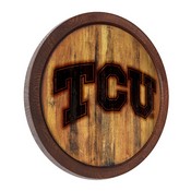 TCU Horned Frogs: Branded "Faux" Barrel Top Sign, NCTCUH-240-02