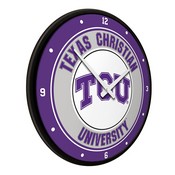 TCU Horned Frogs: Modern Disc Wall Clock, NCTCUH-510-01