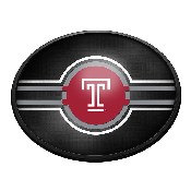 Temple Owls: Oval Slimline Lighted Wall Sign, FNB-NCTEMP-140-01A