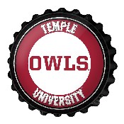 Temple Owls: Owls - Bottle Cap Wall Sign, NCTEMP-210-01A
