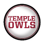 Temple Owls: Modern Disc Wall Sign, NCTEMP-230-03