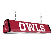 Temple Owls: Standard Pool Table Light, FNB-NCTEMP-310-01A