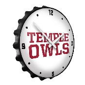 Temple Owls: Bottle Cap Wall Clock, NCTEMP-540-02