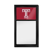 Temple Owls: Dry Erase Note Board, FNB-NCTEMP-610-01A