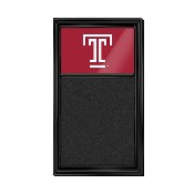 Temple Owls: Chalk Note Board, FNB-NCTEMP-620-01A