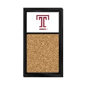 Temple Owls: Cork Note Board, FNB-NCTEMP-640-01A