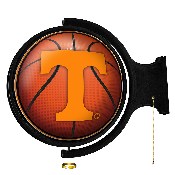 Tennessee Volunteers: Basketball - Original Round Rotating Lighted Wall Sign, NCTENN-115-11