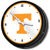 Tennessee Volunteers: Retro Lighted Wall Clock, NCTENN-550-01