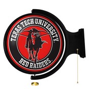 Texas Tech Red Raiders Rotating Illuminated Team Spirit Wall Sign-Round, FNB-NCTTRR-115