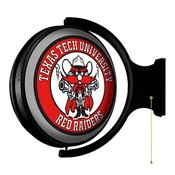 Texas Tech Red Raiders Rotating Illuminated Team Spirit Wall Sign-Round, FNB-NCTTRR-115