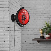 Texas Tech Red Raiders Rotating LED Team Spirit Wall Sign, FNB-NCTTRR-125