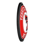 Texas Tech Red Raiders Slimline Illuminated Team Spirit Wall Sign-Round FNB-NCTTRR-130