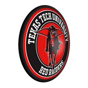 Texas Tech Red Raiders Slimline Illuminated Team Spirit Wall Sign-Round FNB-NCTTRR-130