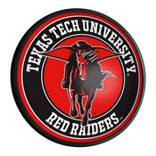 Texas Tech Red Raiders Slimline Illuminated Team Spirit Wall Sign-Round FNB-NCTTRR-130