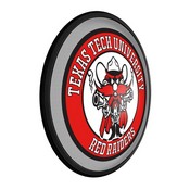 Texas Tech Red Raiders Slimline Illuminated Team Spirit Wall Sign-Round FNB-NCTTRR-130