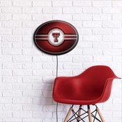Texas Tech Red Raiders Slimline LED Team Spirit Wall Sign-Primary Logo, NCTTRR-140-01