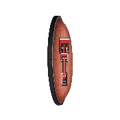 Texas Tech Red Raiders: Pigskin - Oval Slimline Lighted Wall Sign, NCTTRR-140-21