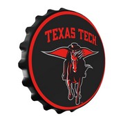 Texas Tech Red Raiders Team Spirit Bottle Cap Wall Sign FNB-NCTTRR-210