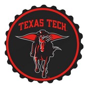 Texas Tech Red Raiders Team Spirit Bottle Cap Wall Sign FNB-NCTTRR-210