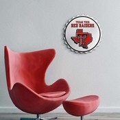 Texas Tech Red Raiders Team Spirit Bottle Cap Wall Sign FNB-NCTTRR-210