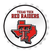Texas Tech Red Raiders Team Spirit Bottle Cap Wall Sign FNB-NCTTRR-210