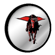 Texas Tech Red Raiders: Mascot - Modern Disc Mirrored Wall Sign, NCTTRR-235-02